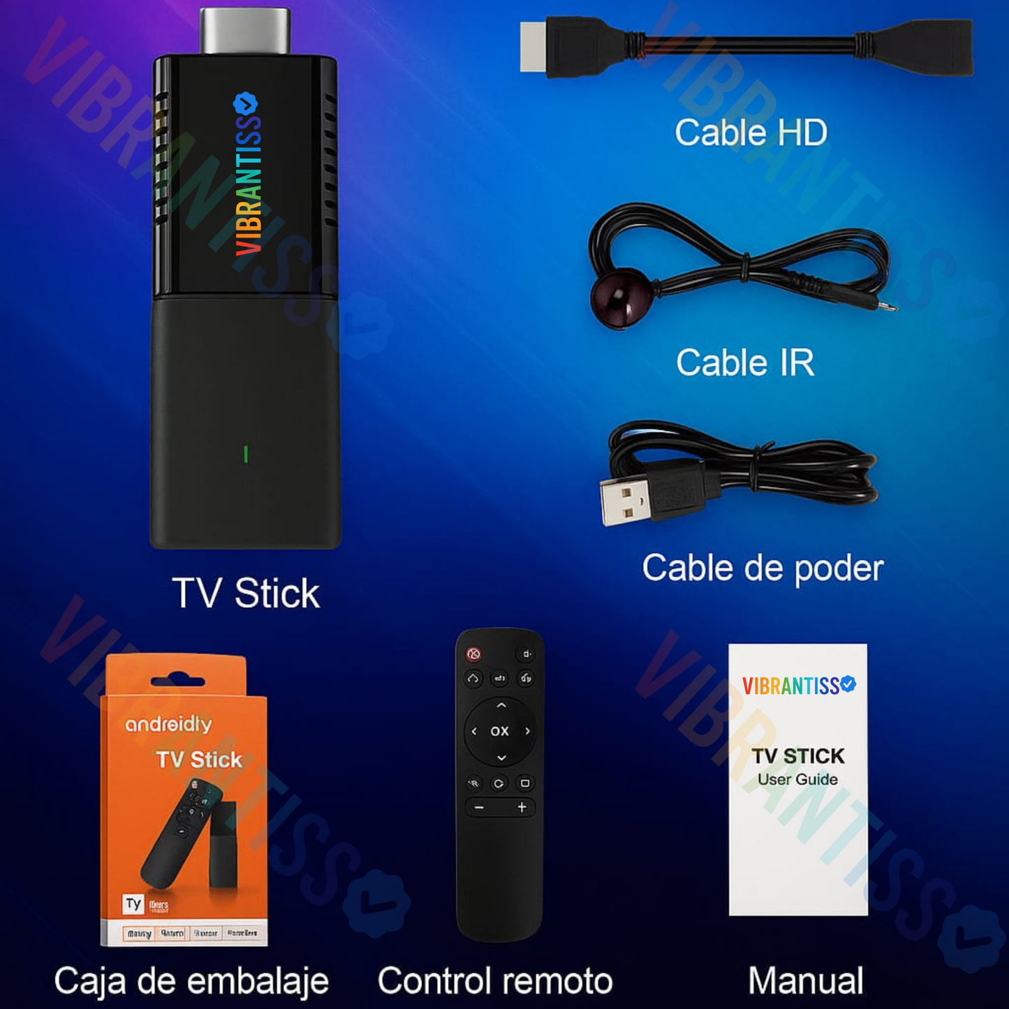 🚀 Android TV Stick – ¡Convierte tu TV en un Smart TV al instante! 📺✨