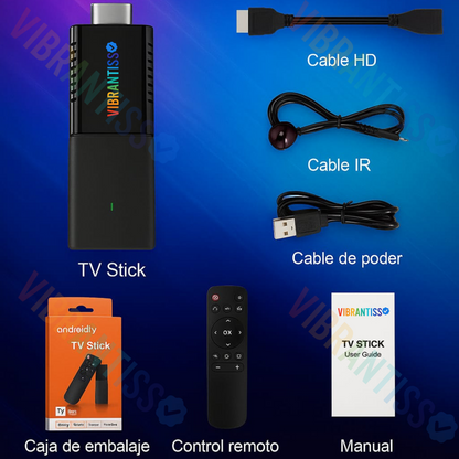 🚀 Android TV Stick – ¡Convierte tu TV en un Smart TV al instante! 📺✨