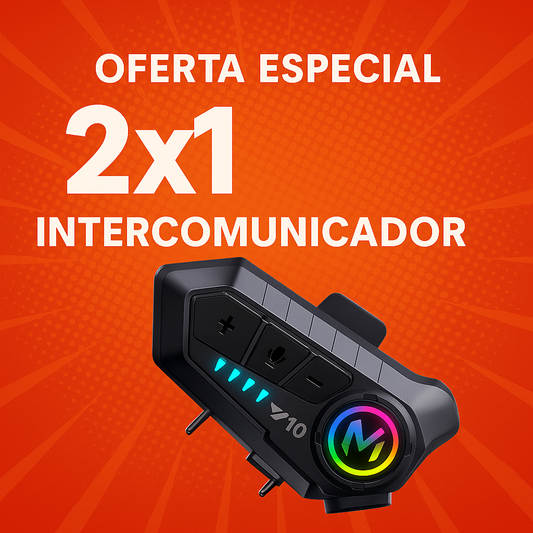 🚀 Intercomunicador Moto 2×1 🎧📞 – Música, Llamadas y Libertad Total