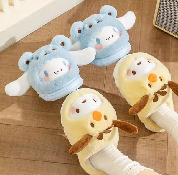 🌸 Pantuflas My Melody - Con Orejas  Kawaii 🐰💕