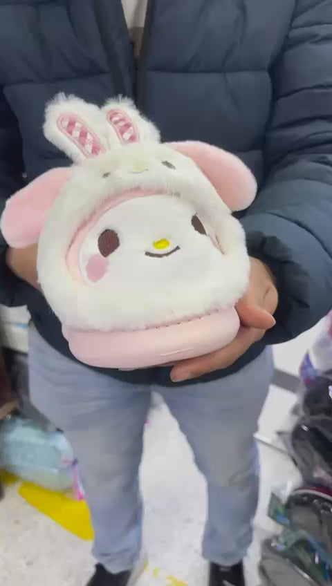 🌸 Pantuflas My Melody - Con Orejas  Kawaii 🐰💕